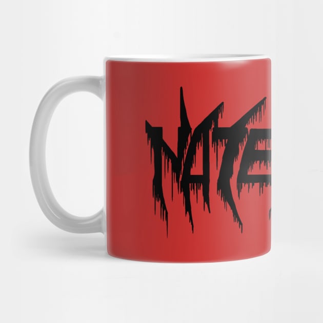 Nate Beaty Death Metal Logo Black by natebeatyguitar